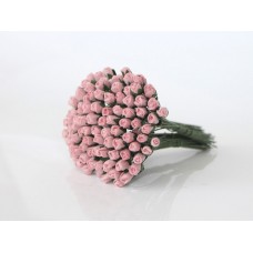 Бутон розы МИНИ, розово-персиковые, 123