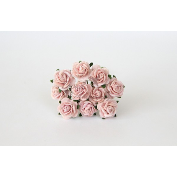 Роза 1,5 см, Розово-персиковые, 124